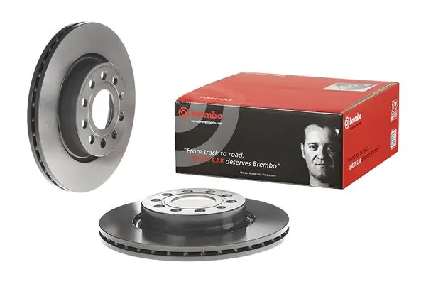 09916711 Brembo Disco do freio dianteiro