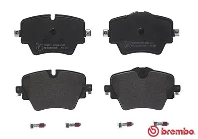 P06093 Brembo Sapatas do freio dianteiras de disco