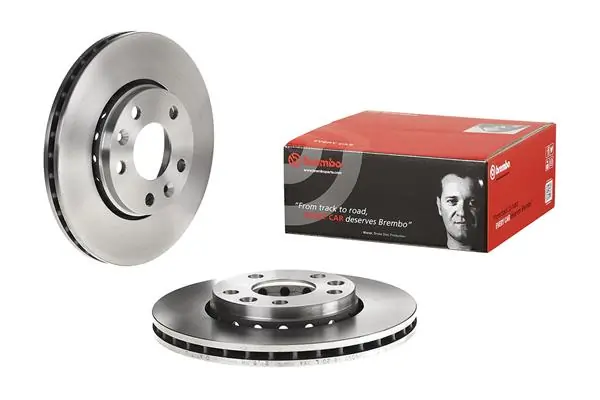 09A72714 Brembo Disco do freio dianteiro