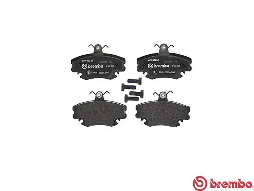 P68038 Brembo Sapatas do freio dianteiras de disco