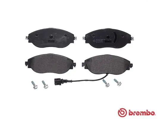 P85131 Brembo Sapatas do freio dianteiras de disco