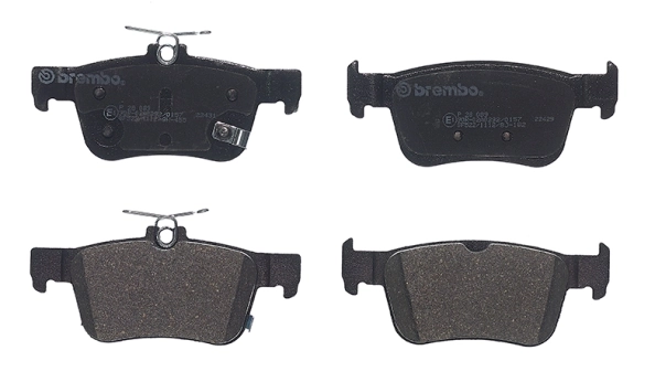 P28089 Brembo Sapatas do freio traseiras de disco