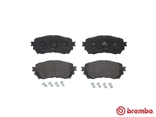 P49048 Brembo Sapatas do freio dianteiras de disco