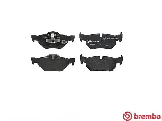 P06038 Brembo Sapatas do freio traseiras de disco