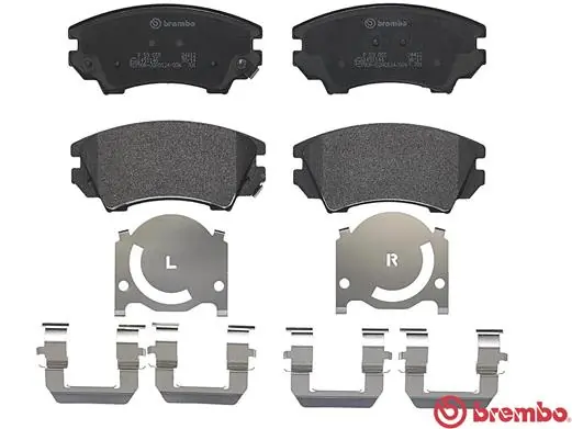 P59055 Brembo Sapatas do freio dianteiras de disco