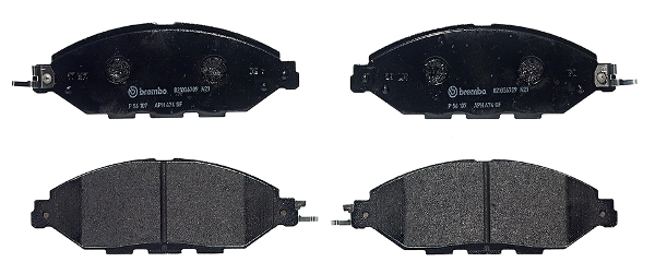 P56107 Brembo Sapatas do freio dianteiras de disco