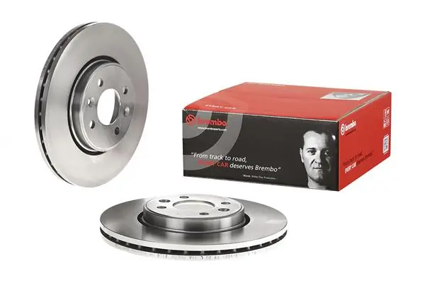 09813724 Brembo Disco do freio dianteiro