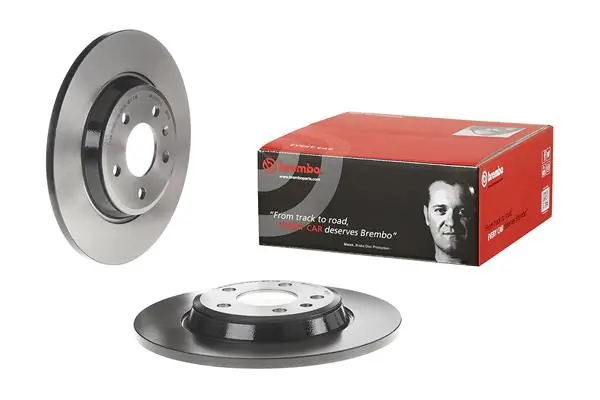 08A75911 Brembo Disco do freio traseiro