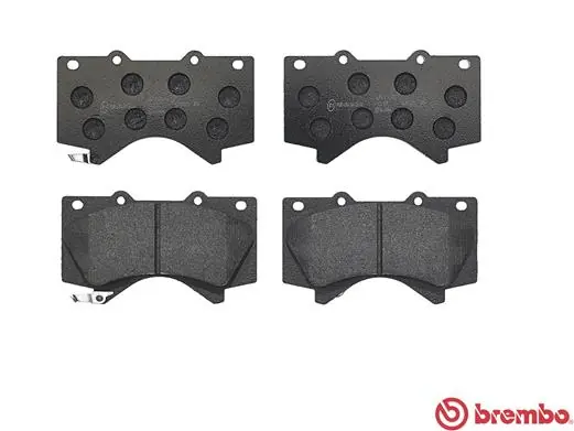 P83107 Brembo Sapatas do freio dianteiras de disco