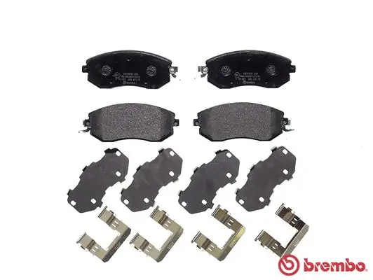 P78021 Brembo Sapatas do freio dianteiras de disco