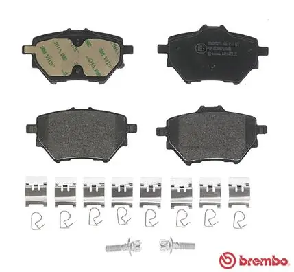 P61122 Brembo Sapatas do freio traseiras de disco