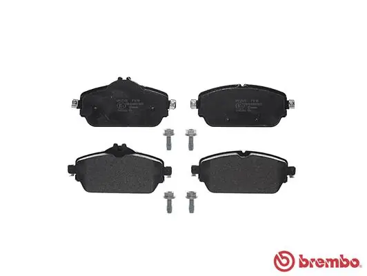 P50118 Brembo Sapatas do freio dianteiras de disco