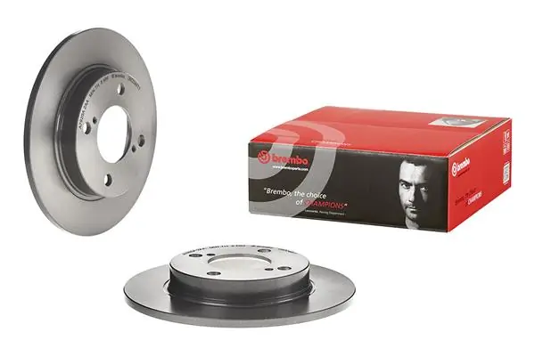 08D24811 Brembo Disco do freio traseiro