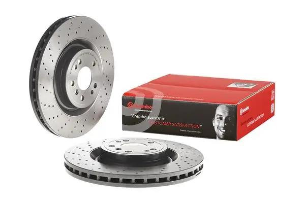 09A95821 Brembo Disco do freio dianteiro