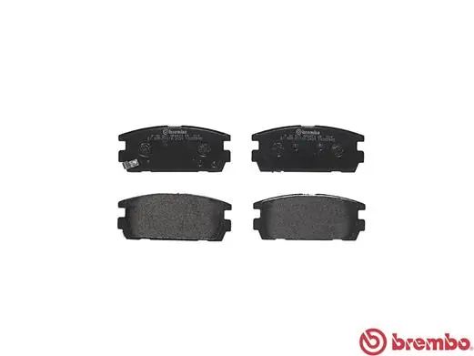 P30021 Brembo Sapatas do freio traseiras de disco