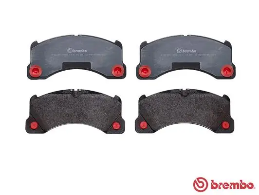 P65021 Brembo Sapatas do freio dianteiras de disco