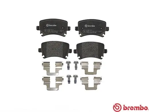 P85073 Brembo Sapatas do freio traseiras de disco