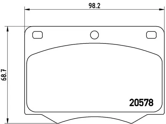 Sapatas do freio dianteiras de disco Ford 5015930 preço, a partir de 40,99 USD