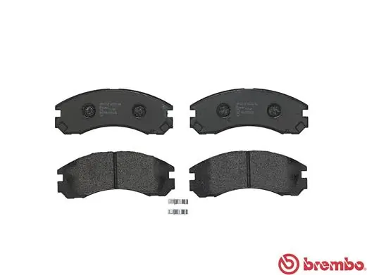 P61089 Brembo Sapatas do freio dianteiras de disco