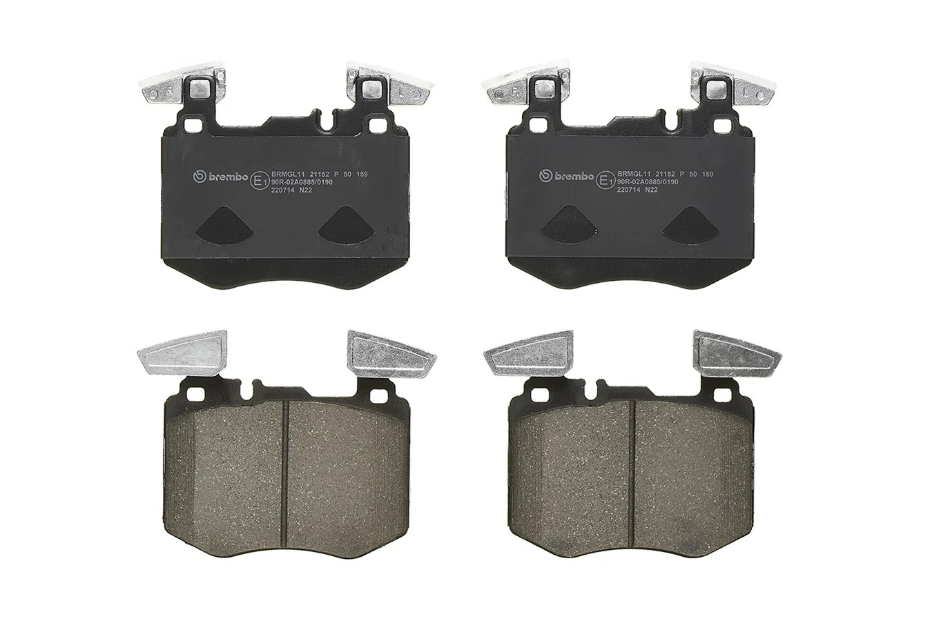 P50159 Brembo Sapatas do freio dianteiras de disco