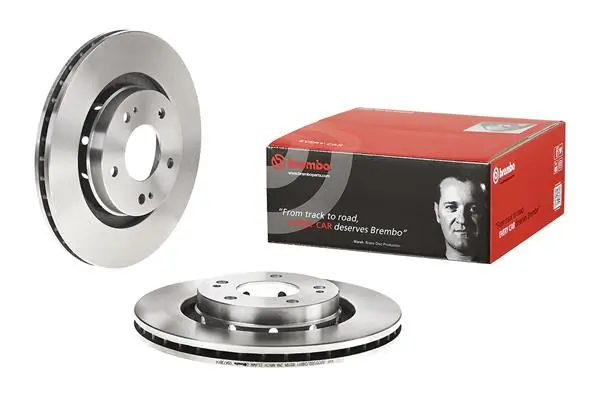 09A73814 Brembo Disco do freio dianteiro