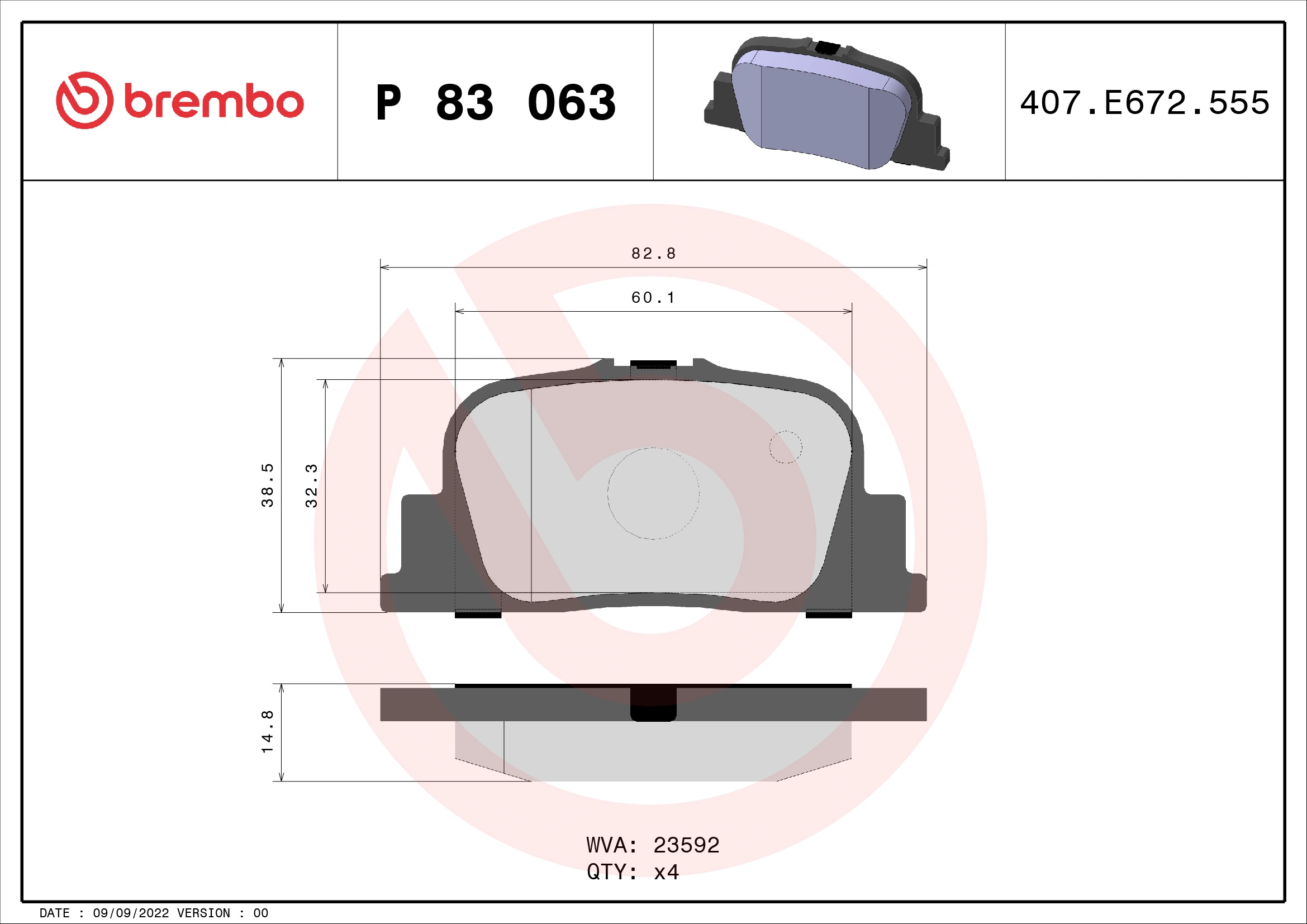 P83063 Brembo