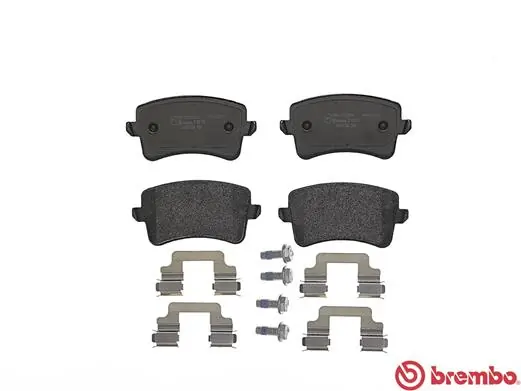 P85100 Brembo Sapatas do freio traseiras de disco