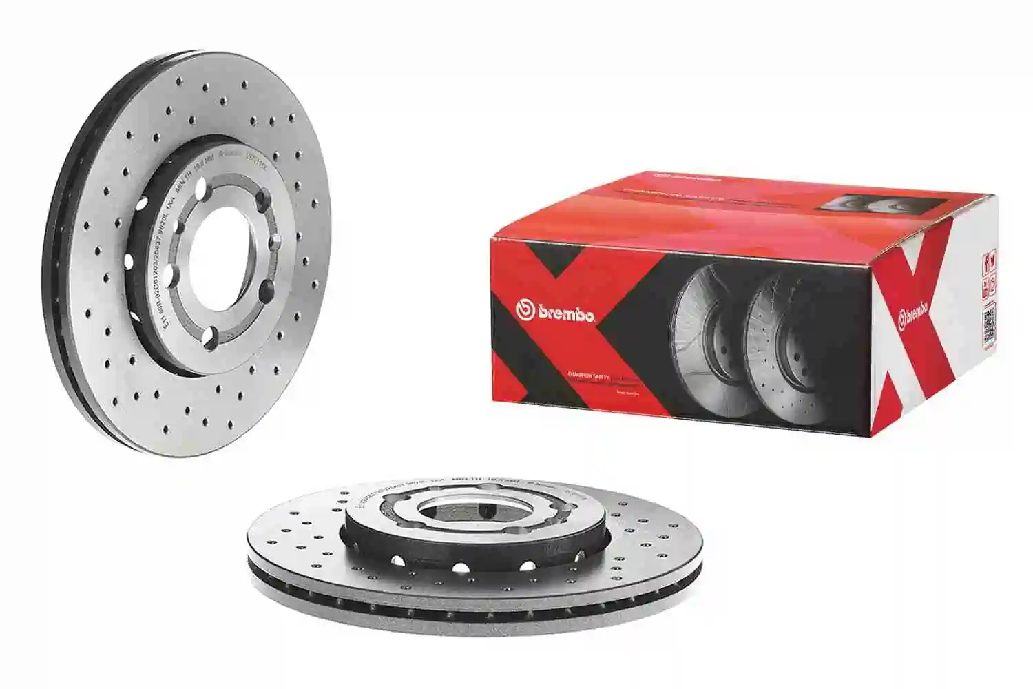0970111X Brembo Disco do freio dianteiro