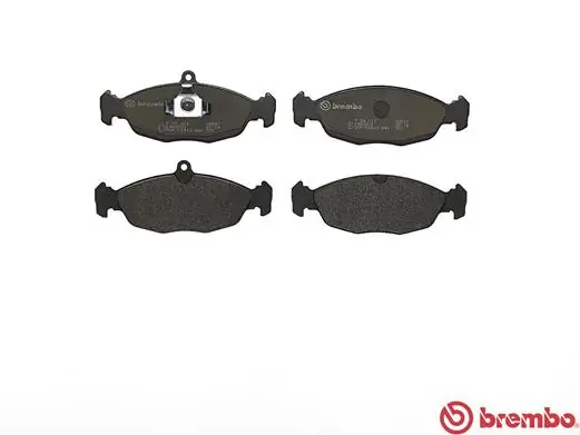 P59011 Brembo Sapatas do freio dianteiras de disco
