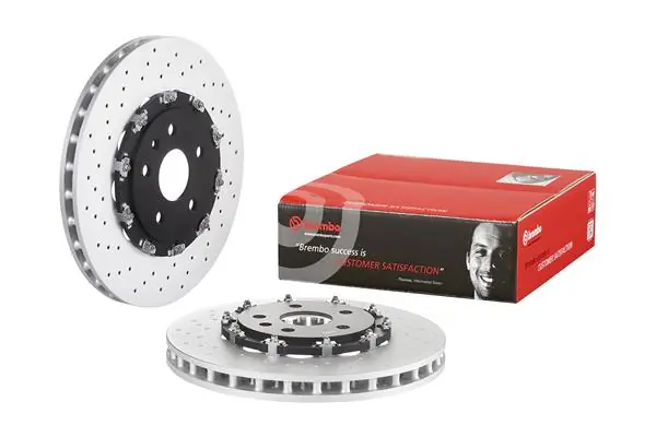 09A80433 Brembo Disco do freio dianteiro