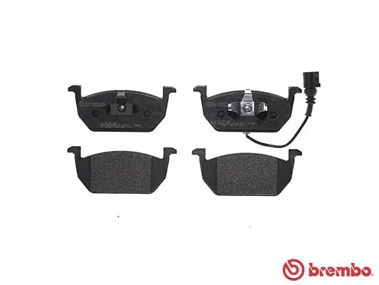 P85137 Brembo Sapatas do freio dianteiras de disco