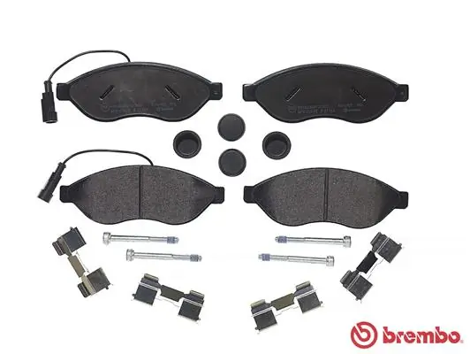 P23143 Brembo Sapatas do freio dianteiras de disco