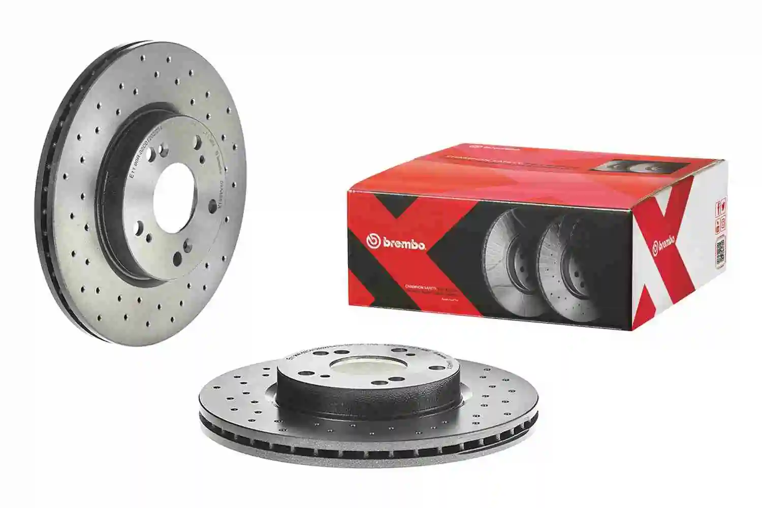09A4551X Brembo Disco do freio dianteiro