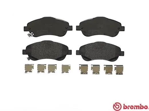 P83046 Brembo Sapatas do freio dianteiras de disco
