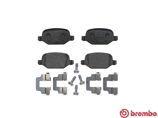 P23064 Brembo Sapatas do freio traseiras de disco