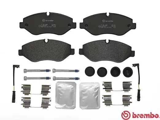 P50085 Brembo Sapatas do freio dianteiras de disco