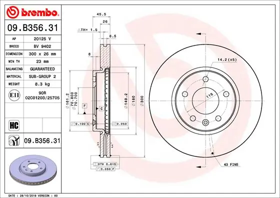 09B35631 Brembo