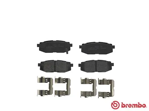 P78018 Brembo Sapatas do freio traseiras de disco