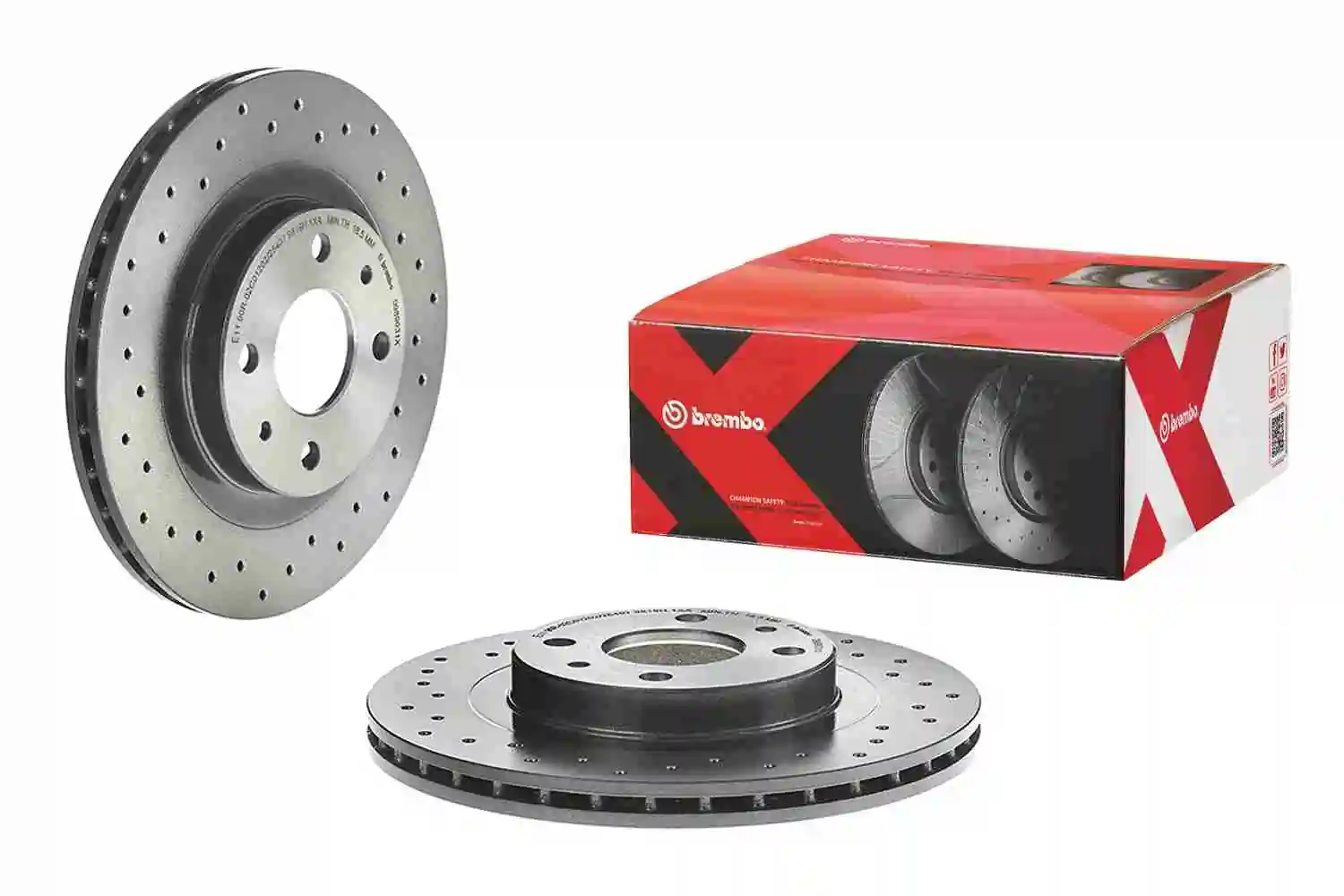 0989031X Brembo Disco do freio dianteiro