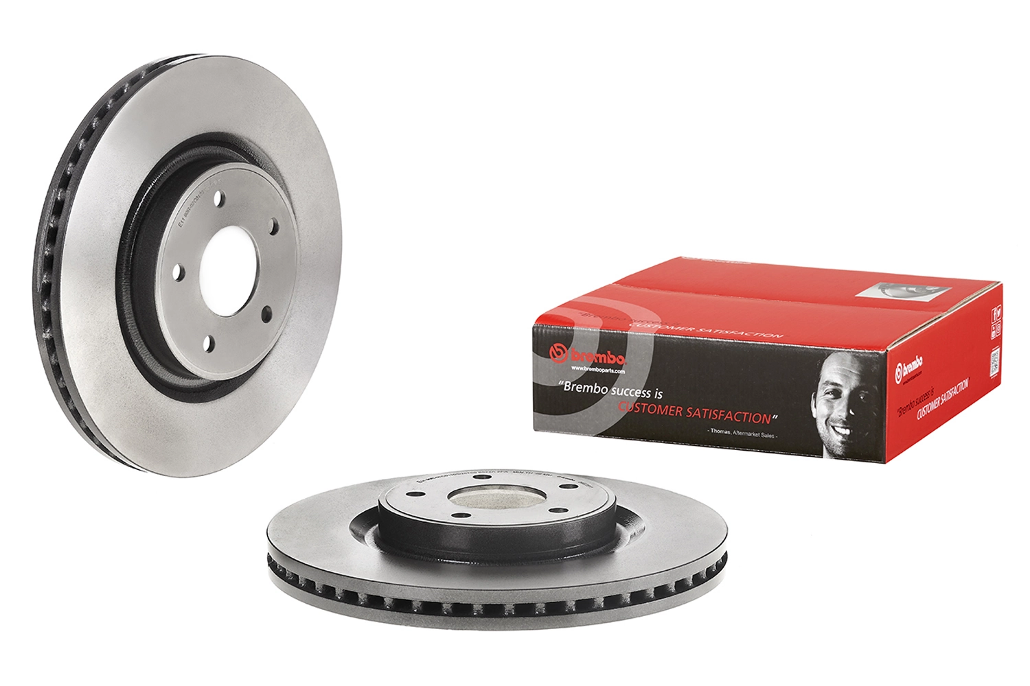 09E23511 Brembo Disco do freio dianteiro