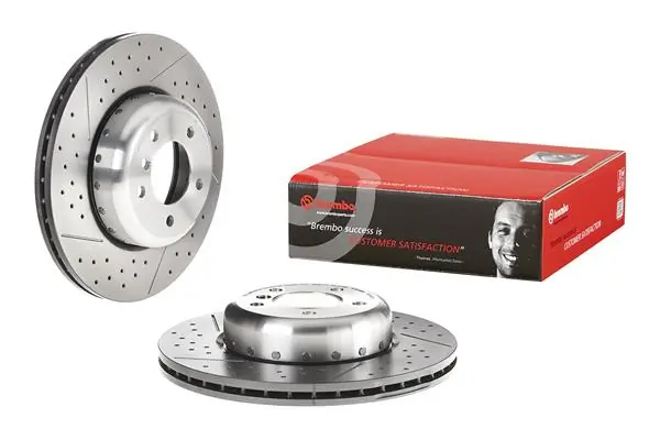 09C42013 Brembo Disco do freio dianteiro