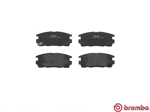 P10004 Brembo Sapatas do freio traseiras de disco