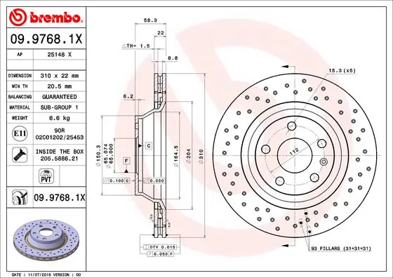 0997681X Brembo