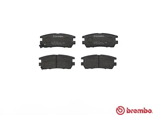 P54018 Brembo Sapatas do freio traseiras de disco
