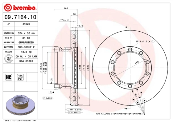 09716410 Brembo