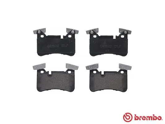 P50110 Brembo Sapatas do freio traseiras de disco