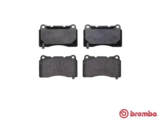 P09004 Brembo Sapatas do freio dianteiras de disco