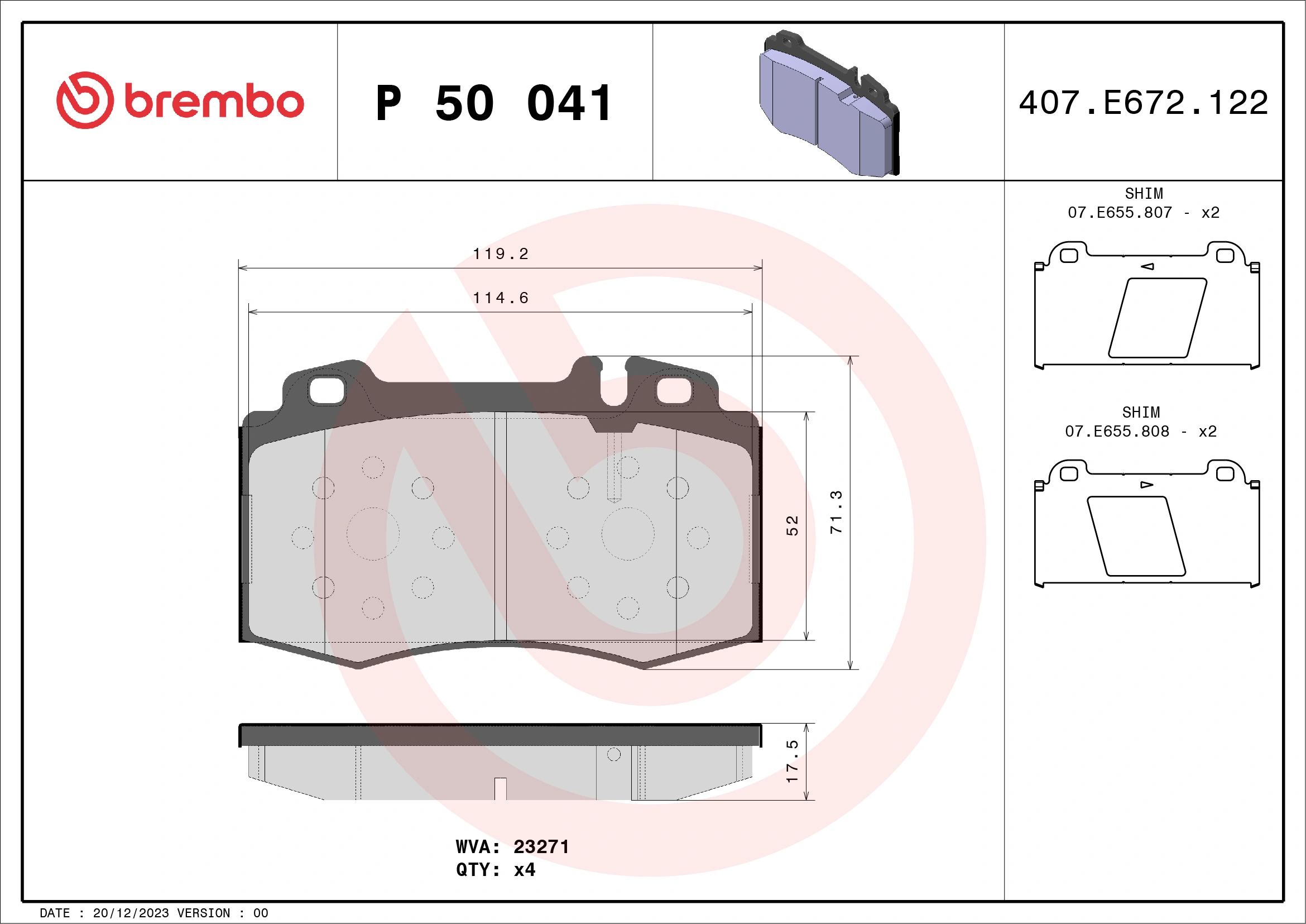 P50041 Brembo