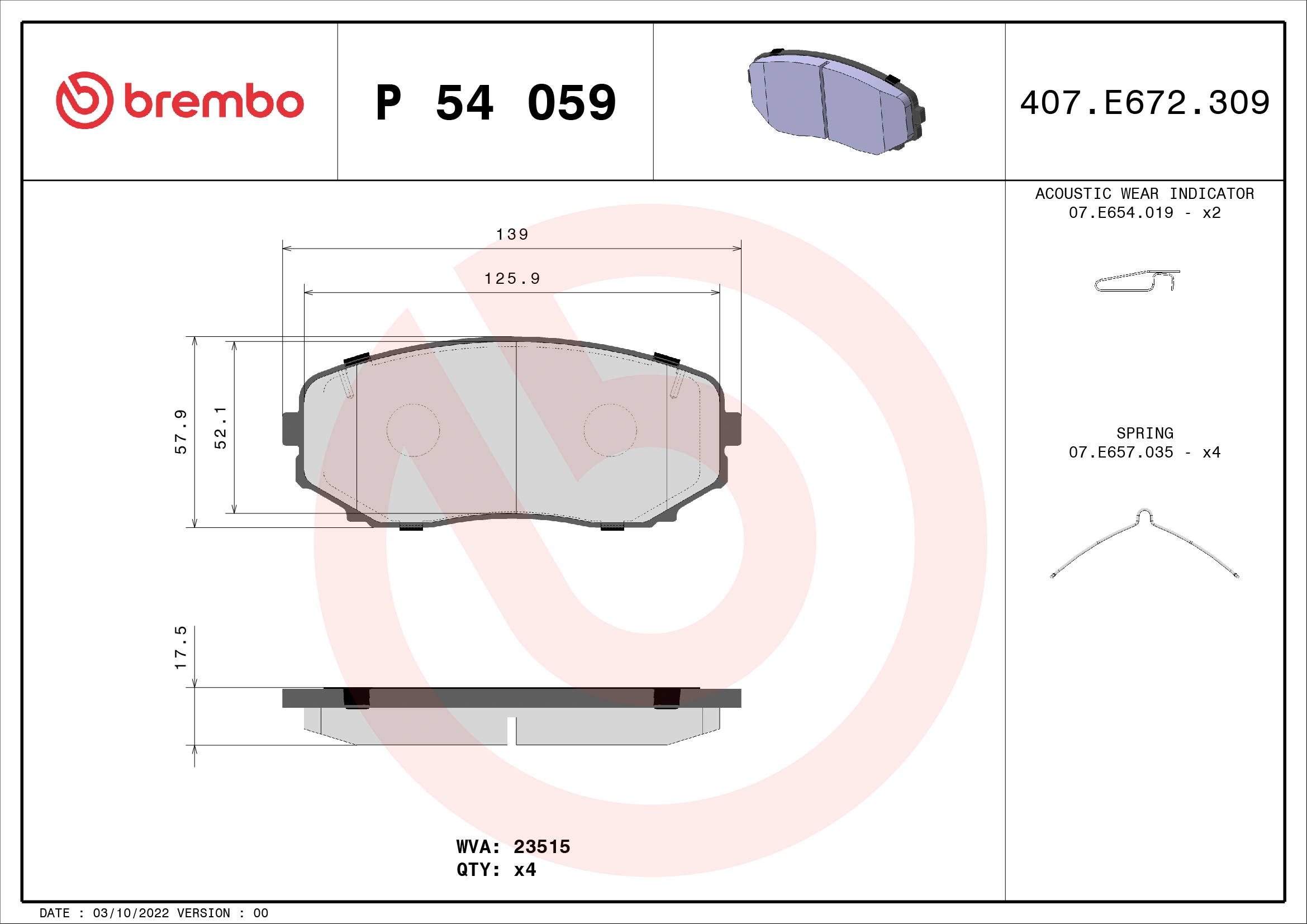 P54059 Brembo