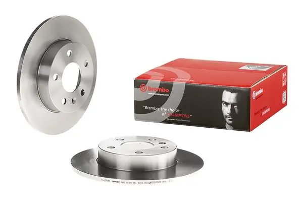 08762710 Brembo Disco do freio traseiro